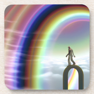 Posavasos Figura de misterio en el Stargate interdimensional