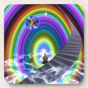 Posavasos Figura de misterio en el Stargate interdimensional