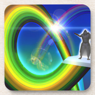 Posavasos Figura de misterio en el Stargate interdimensional