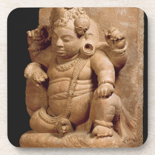Posavasos Figura de Siva como Vamana, maharashtra de Mansar