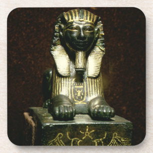 Posavasos Figurilla de una esfinge de rey Tuthmosis III,