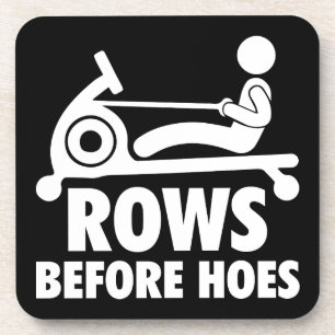 Posavasos Filas antes de Hoes - Funny Rowing Machine Workout