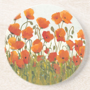 Posavasos Filas de Poppies I