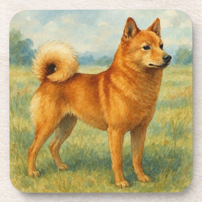 Posavasos Finnish Spitz (Frente)