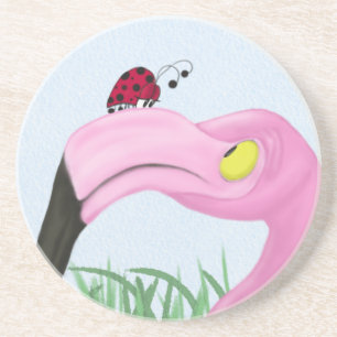 Posavasos Fiona El Flamingo Y El Ladybug