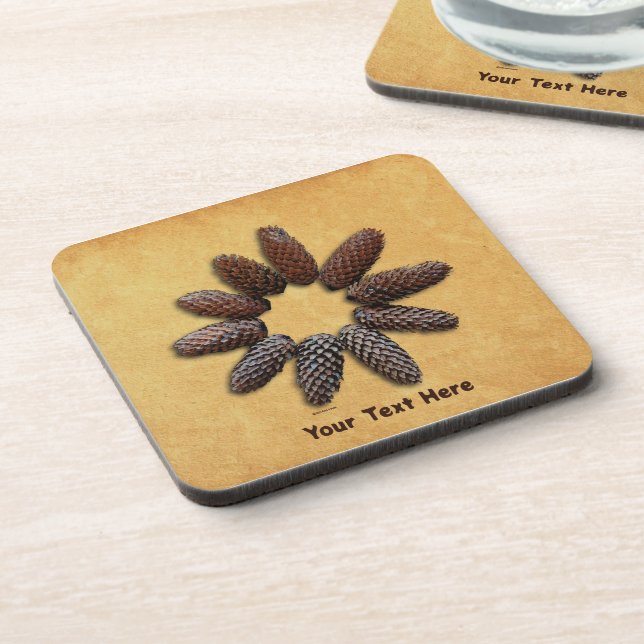 Posavasos Fir Tree Cones Star (Lado Izquierdo)