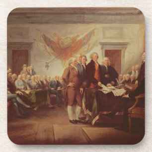 Posavasos Firma de la Declaración de Independencia, 4to