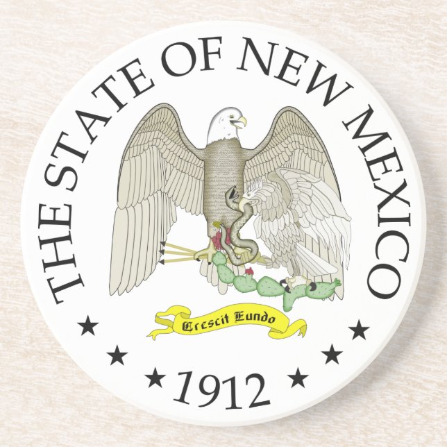 Posavasos Firma de Nuevo México (Frente)