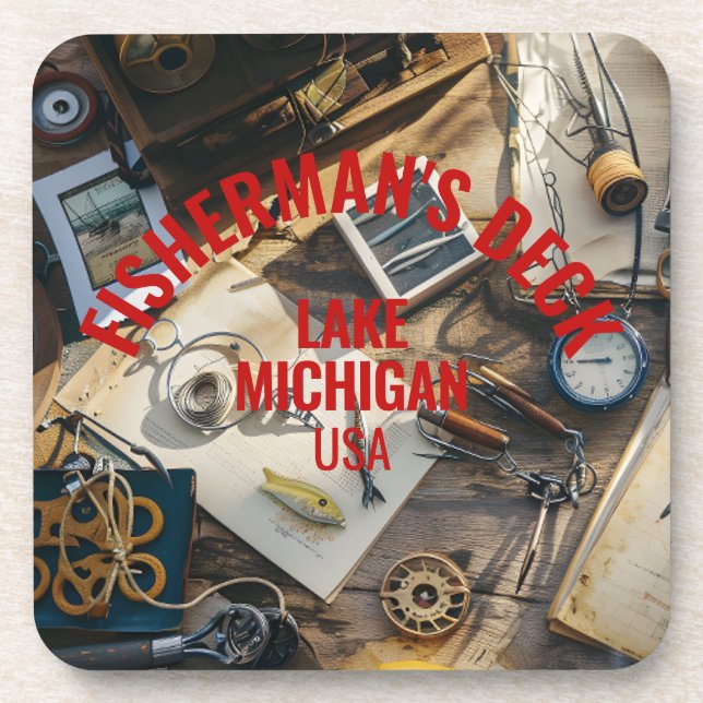 Posavasos Fisherman’s Deck Hard plastic coaster (Frente)