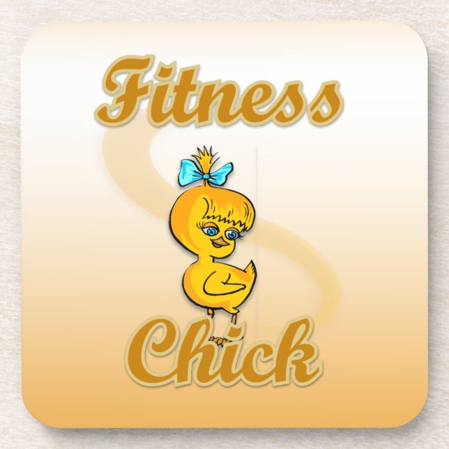 Posavasos Fitness Chick (Frente)