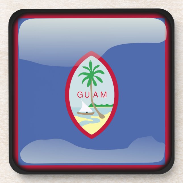 Posavasos Flag of Guam (Frente)