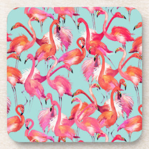 Posavasos Flamencos de la acuarela recolectados