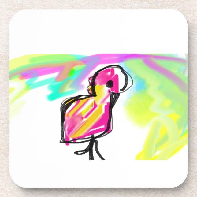 Posavasos Flamingo (Frente)