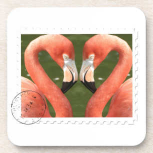 Posavasos Flamingo Briefmarke
