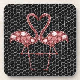 Posavasos Flamingo rosado