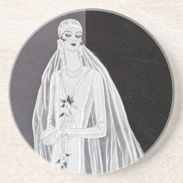 Posavasos Flapper Bride (Frente)