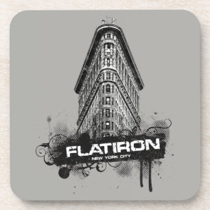 Posavasos Flatiron Building New York City Coaster Set