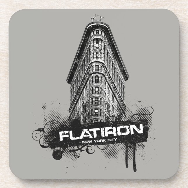 Posavasos Flatiron Building New York City Coaster Set (Frente)