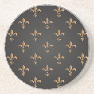 Posavasos Fleur de lis, vintage,elegante,moda.con clase,patr
