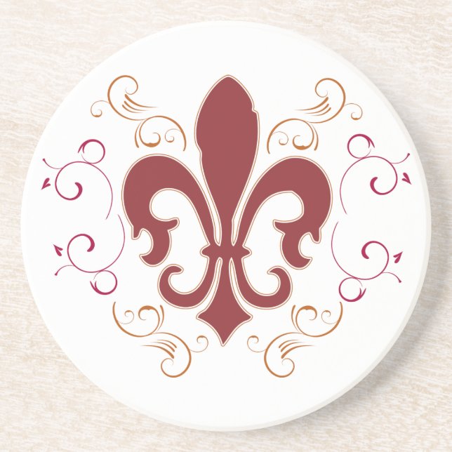 Posavasos fleur_terrtone_lg (Frente)