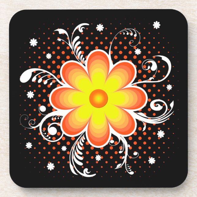 Posavasos Flor (Frente)