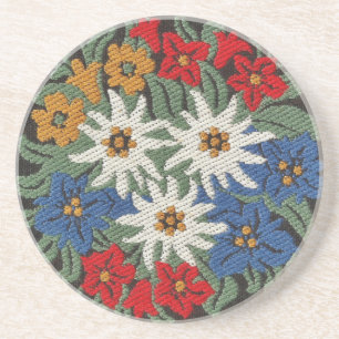 Posavasos Flor alpina suiza Edelweiss