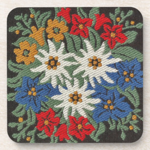 Posavasos Flor alpina suiza Edelweiss