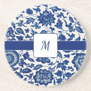 Posavasos Flor Blanca Silvestre País Francés Nombre Personal