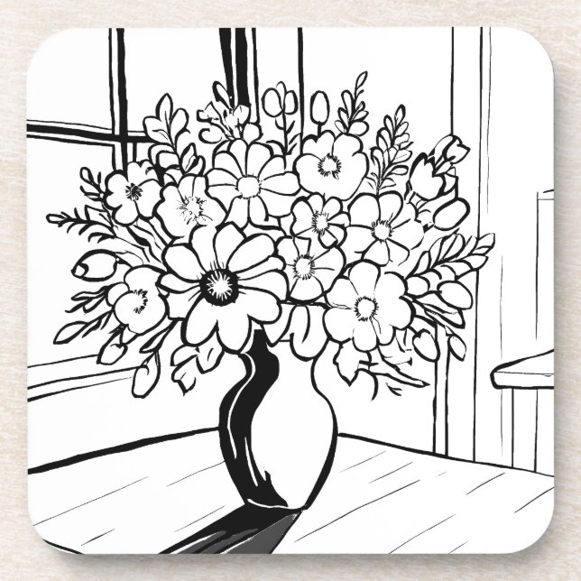 Posavasos Flor Bouquet (Frente)