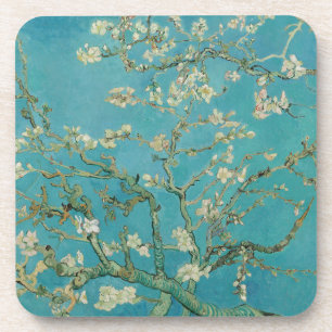 Posavasos Flor de Almendro, Pintura al Óleo, Vincent Van Gog