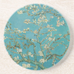 Posavasos Flor de Almendro, Pintura al Óleo, Vincent Van Gog