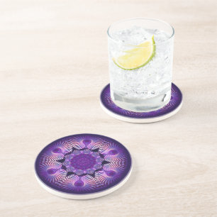 Posavasos Flor de Apofisis Kaleidoscope I