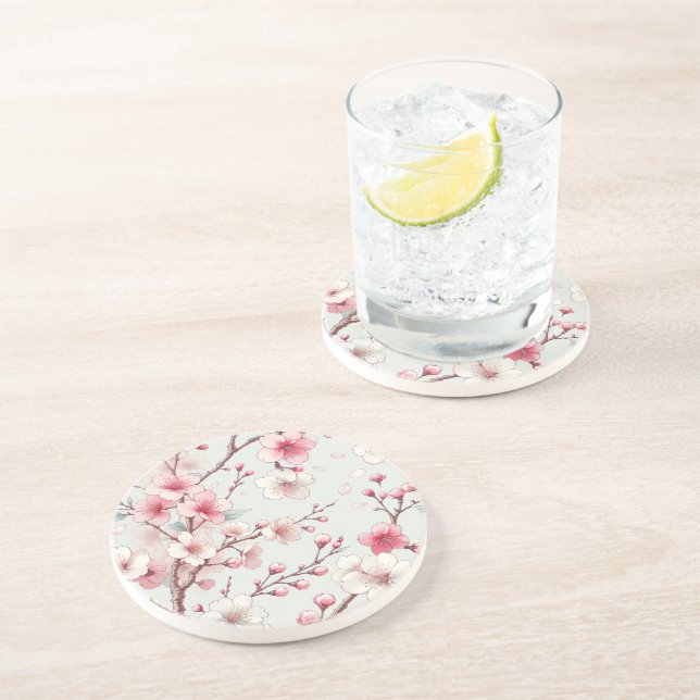 Posavasos Flor de Cerezo (Lado)