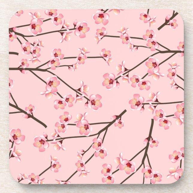 Posavasos Flor de cerezo (Frente)