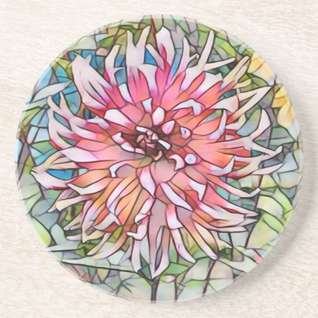 POSAVASOS FLOR DE DALIA (Frente)