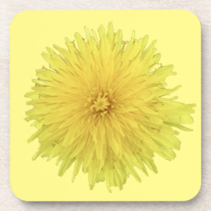 Posavasos Flor de diente de león orgullosa - transparente.