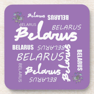 Posavasos Flor de maíz nacional de Bielorrusia