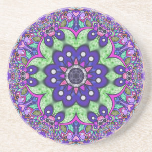 Posavasos Flor de Mandala