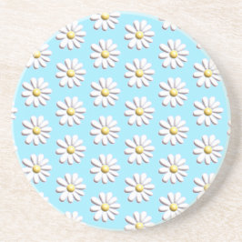 Posavasos Flor de margarita 3D