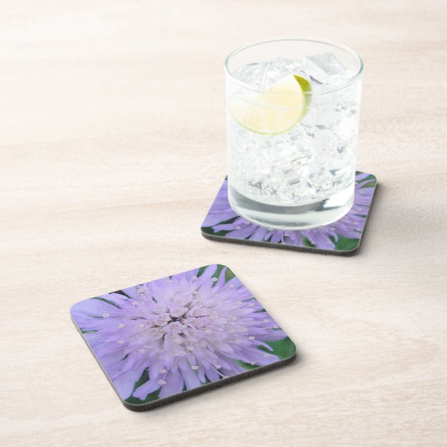 Posavasos Flor morada (Lado Derecho)