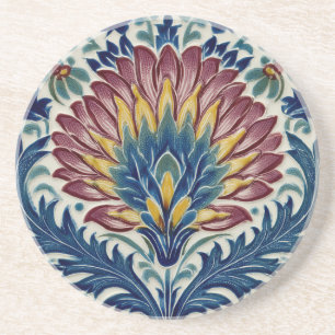 Posavasos Flor oriental William De Morgan