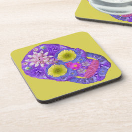 Posavasos Flor Skull 5