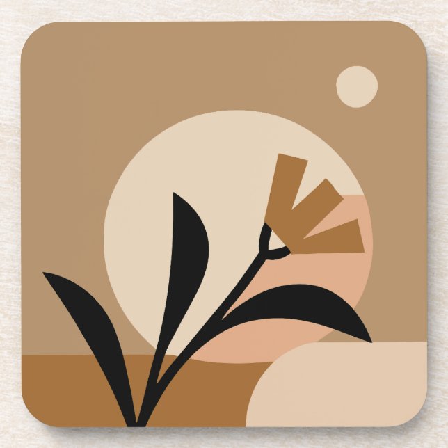 Posavasos Flor Sun Boho (Frente)