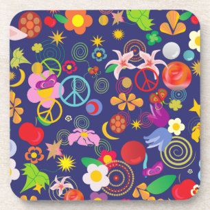 Posavasos Floral de Boho