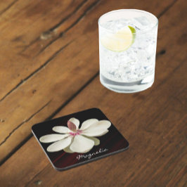 Posavasos Floral de Magnolia Blossom japonesa