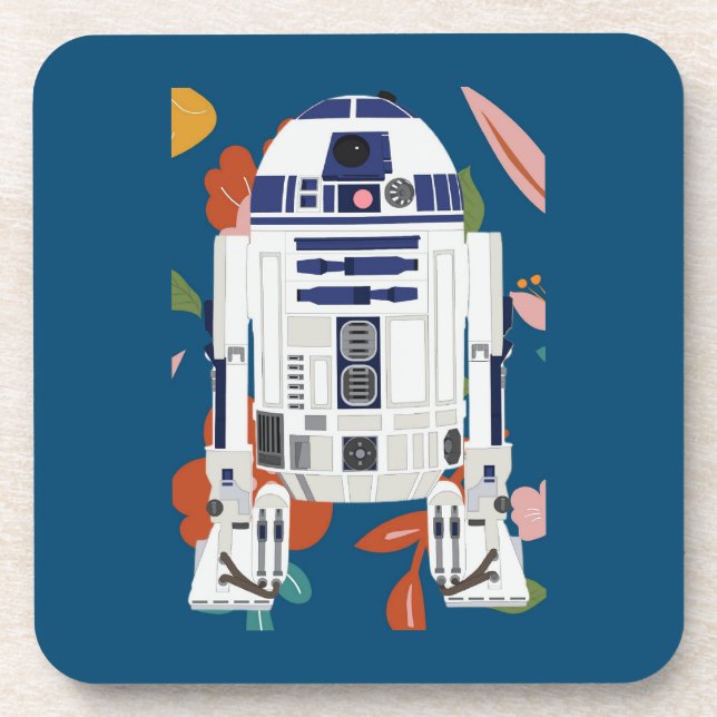 Posavasos Floral Droid (Frente)