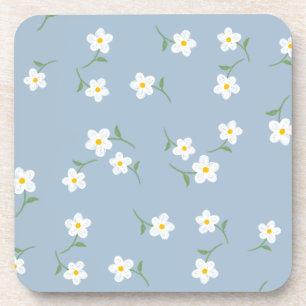 Posavasos Floral Dusty Daisy   Botánico Elegante