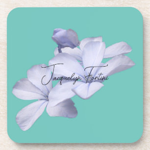 Posavasos Floral elegancia caligrafía Minimalista litografía