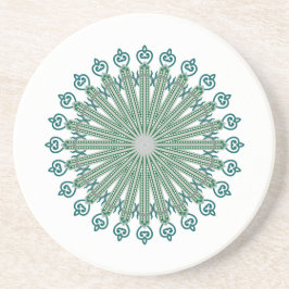 Posavasos Floral Flourish Design Coasters