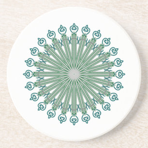 Posavasos Floral Flourish Design Coasters